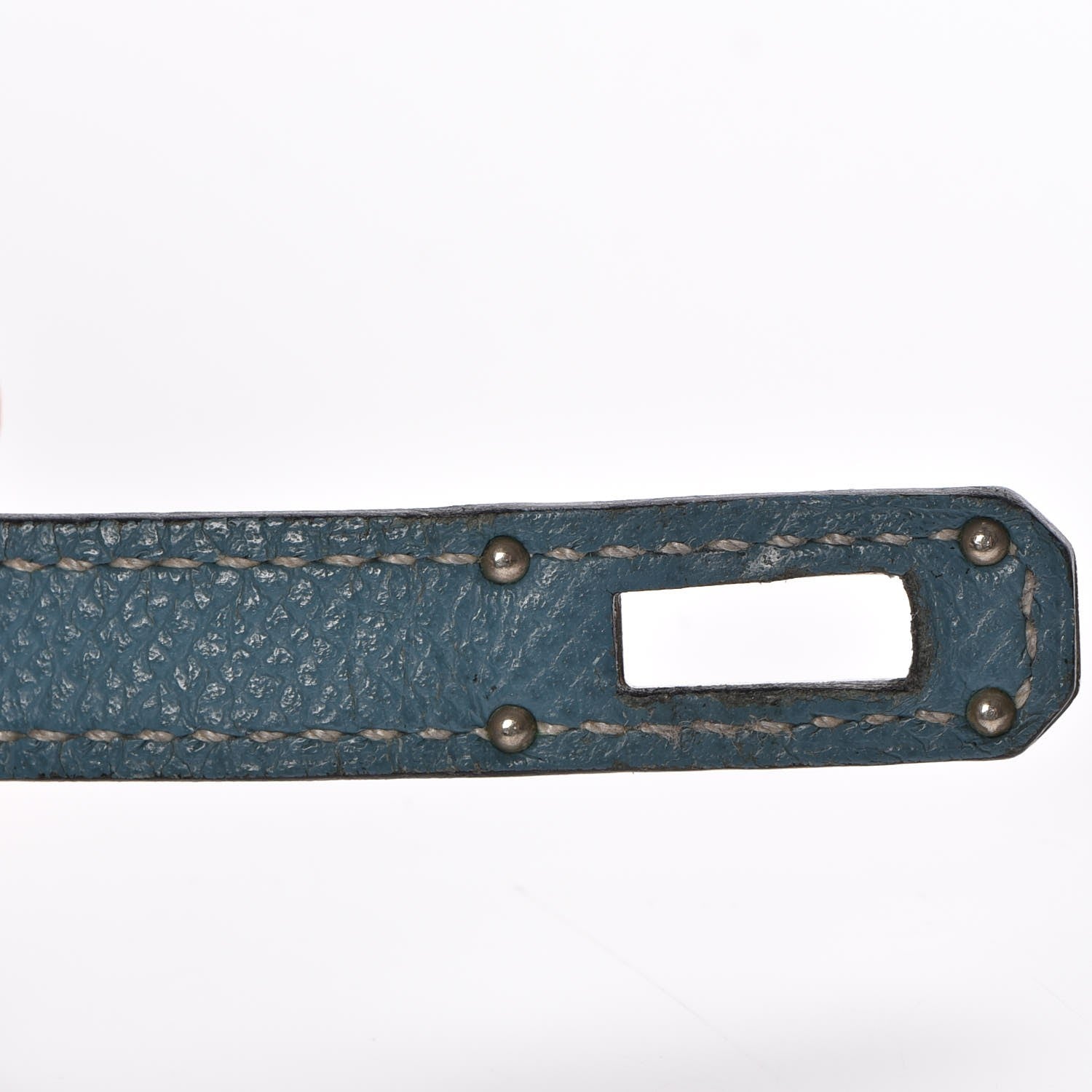 Hermes Epsom Kelly Longue Wallet Blue Jean 8 of 19