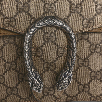 Gucci GG Supreme Monogram Small Dionysus Shoulder Bag Taupe 13 of 14