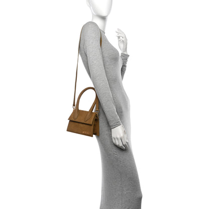 Jacquemus Nubuck Le Chiquito Moyen Light Khaki 2 of 10