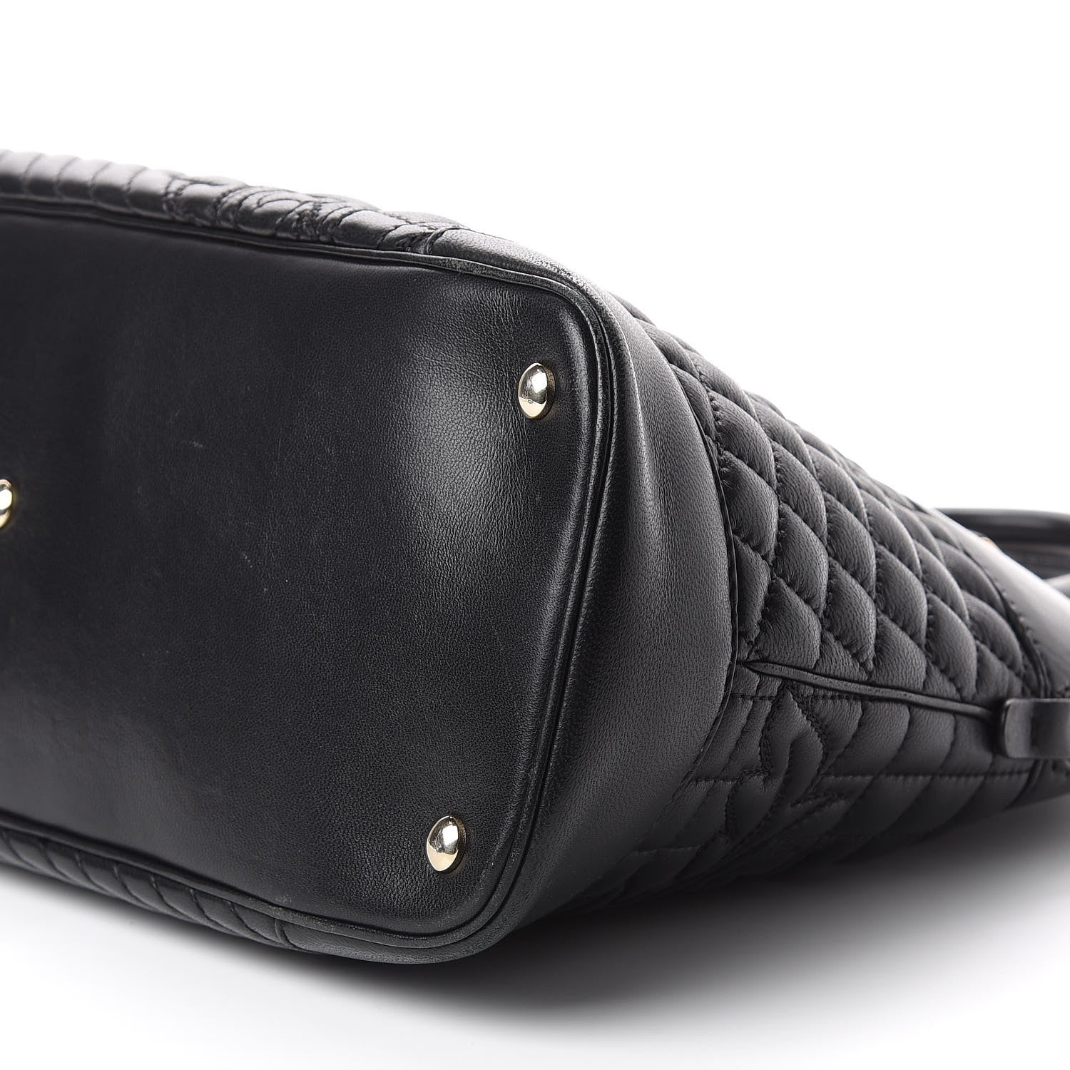 Versace Nappa Barocco Quilted Altea Vanitas Lady Athena Black 8 of 11