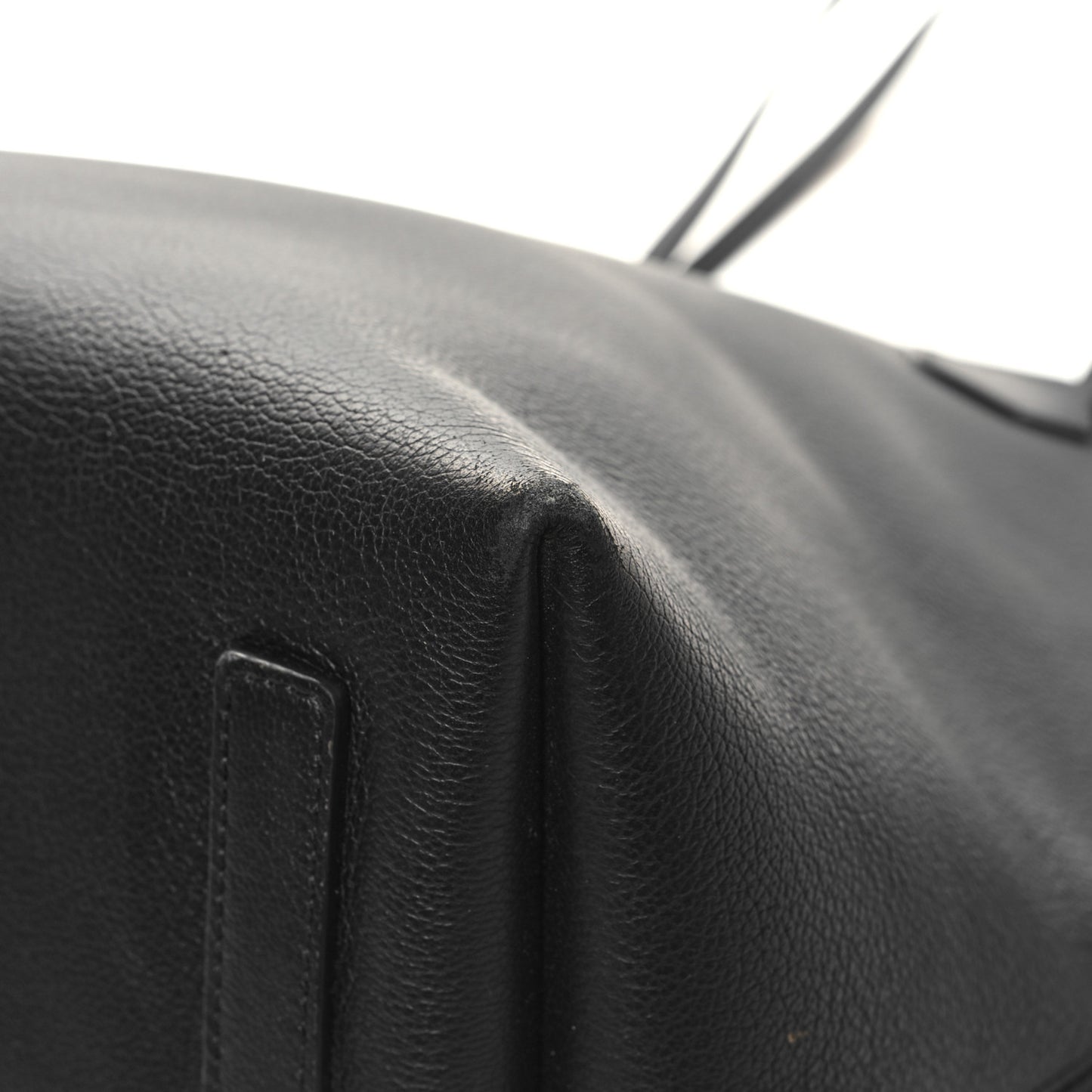 Calfskin Large Society Tote Black