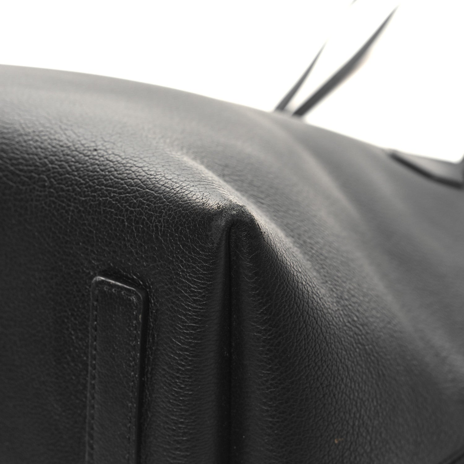 Burberry Calfskin Large Society Tote Black 9 of 14