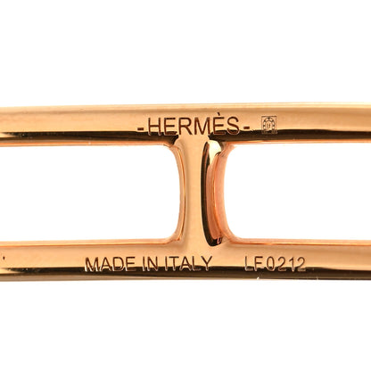 Hermes Swift Roulis Double Tour Bracelet T3 Rose Sakura 4 of 5