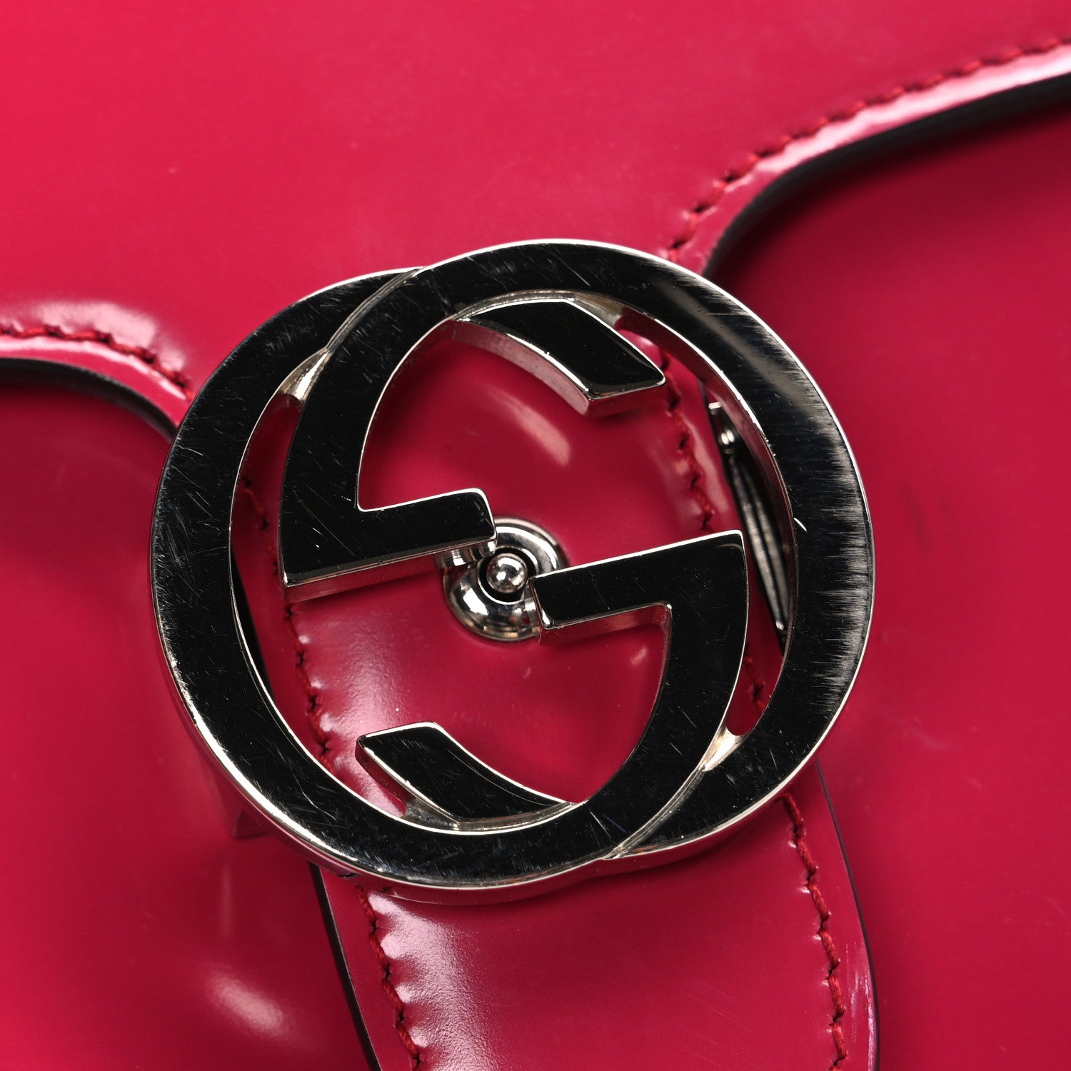 Gucci Shade Lux Calfskin Small Interlocking G Shoulder Bag Petunia 10 of 11