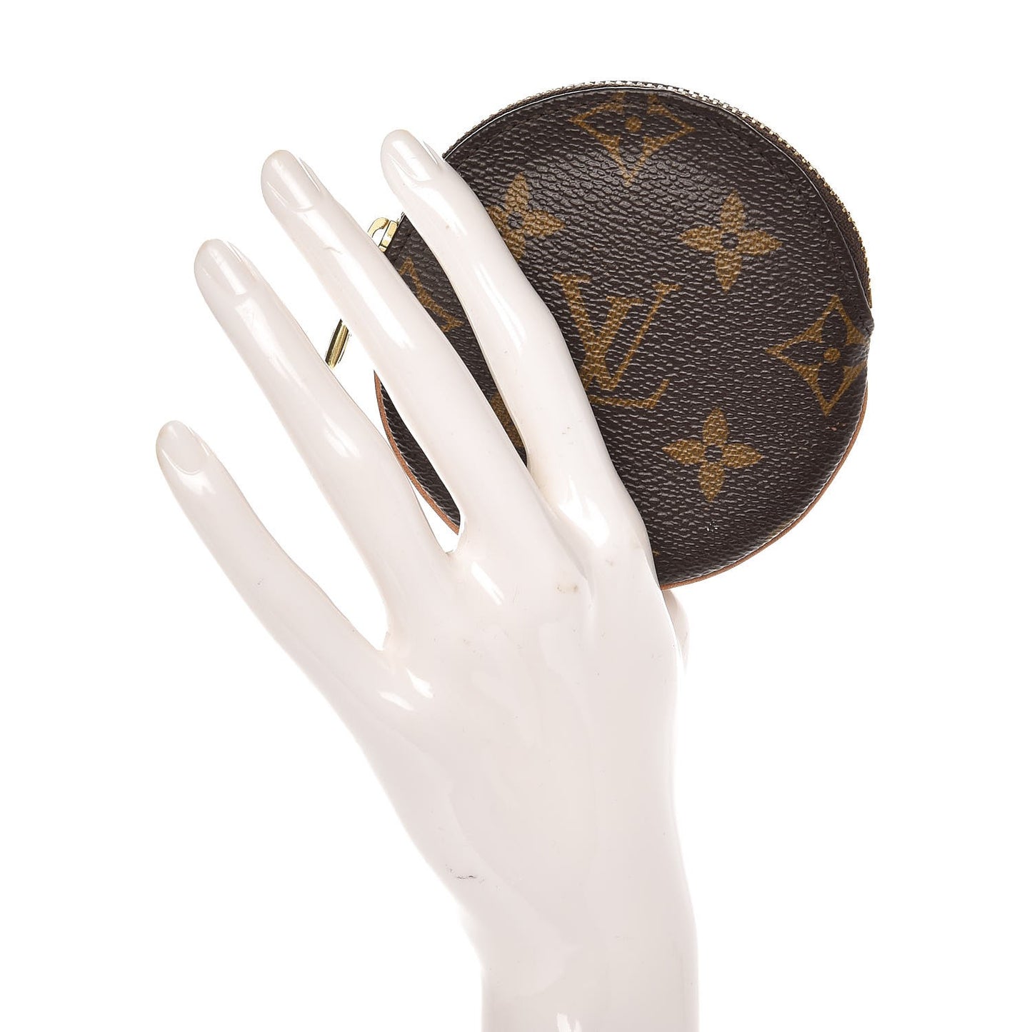 Monogram Round Coin Purse