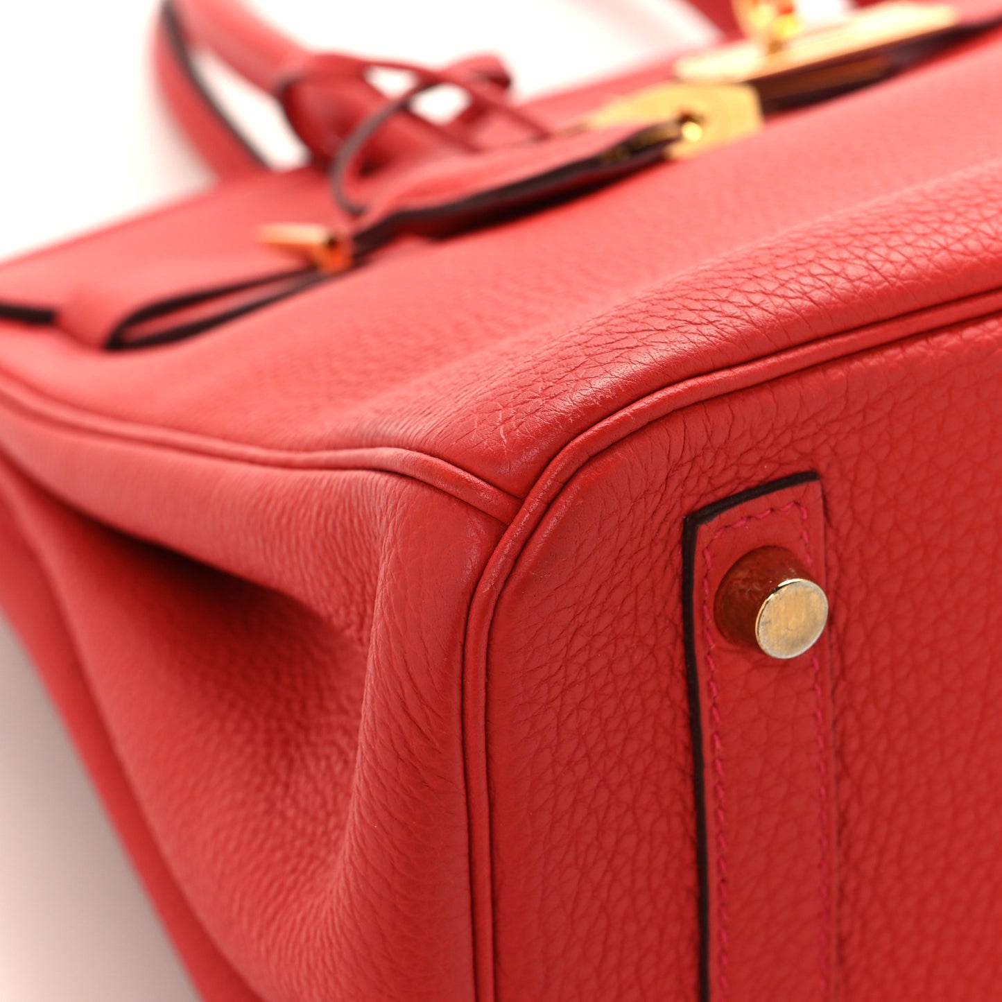 Togo Birkin 30 Rouge Tomate