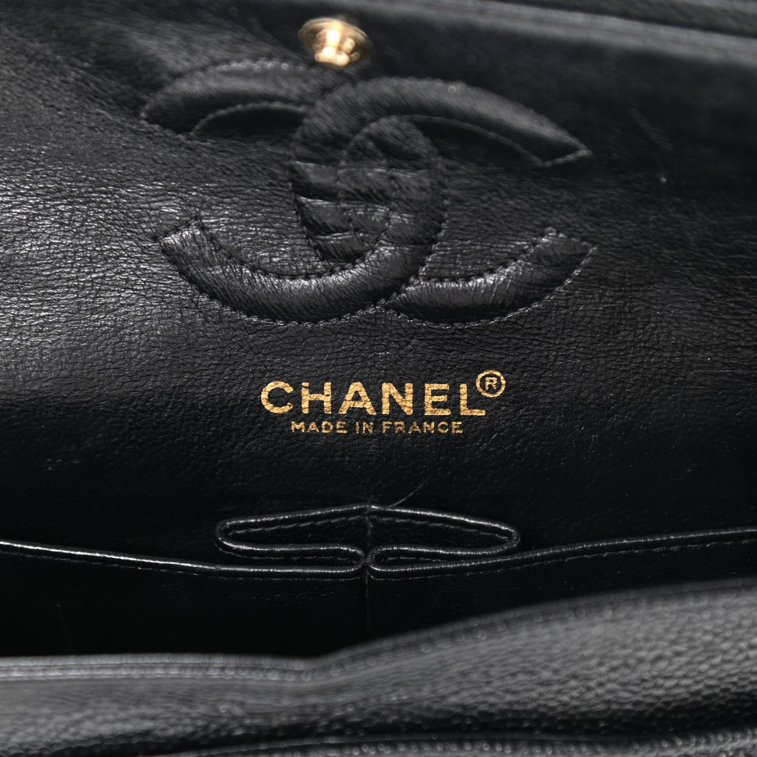 Chanel Caviar Quilted Small Double Flap Black 6 of 11