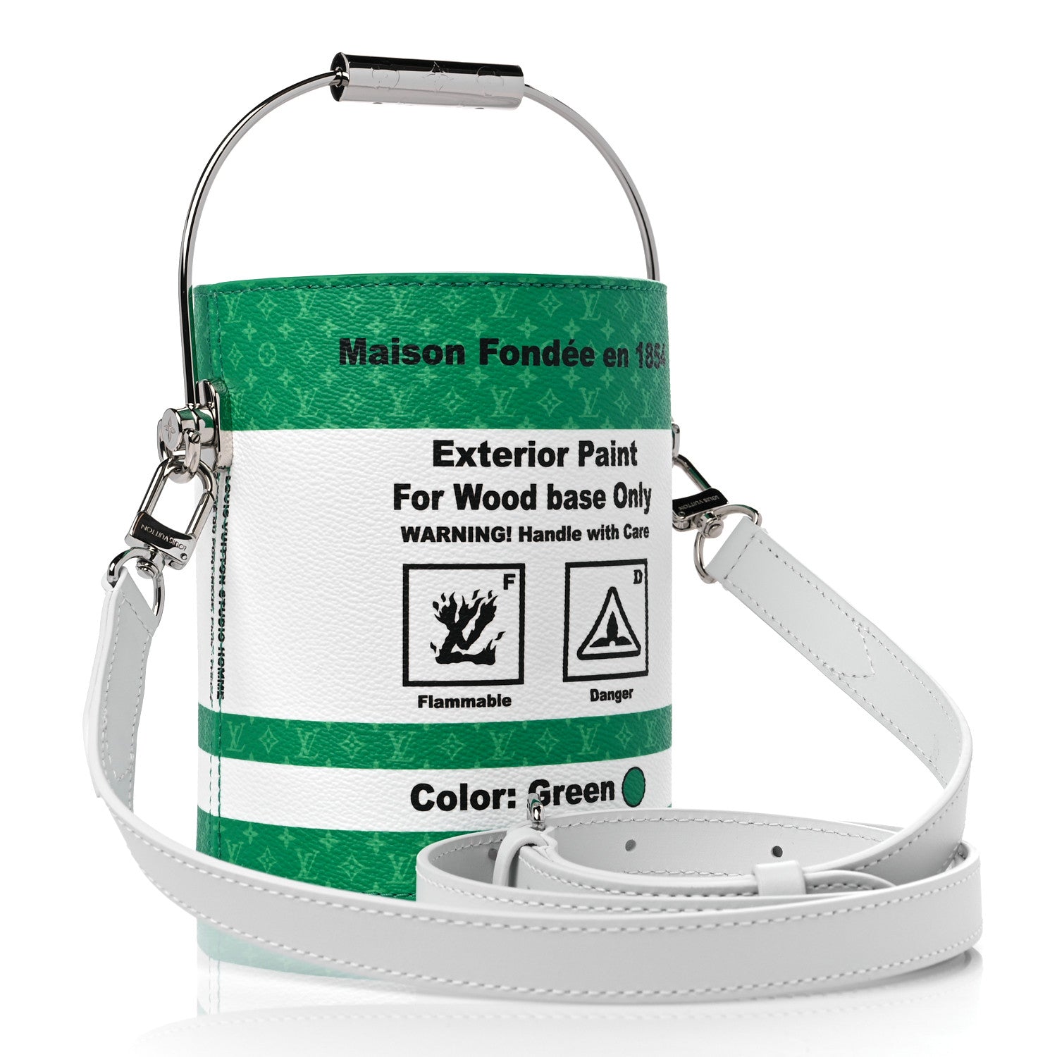 Louis Vuitton Monogram LV Paint Can Green 3 of 8