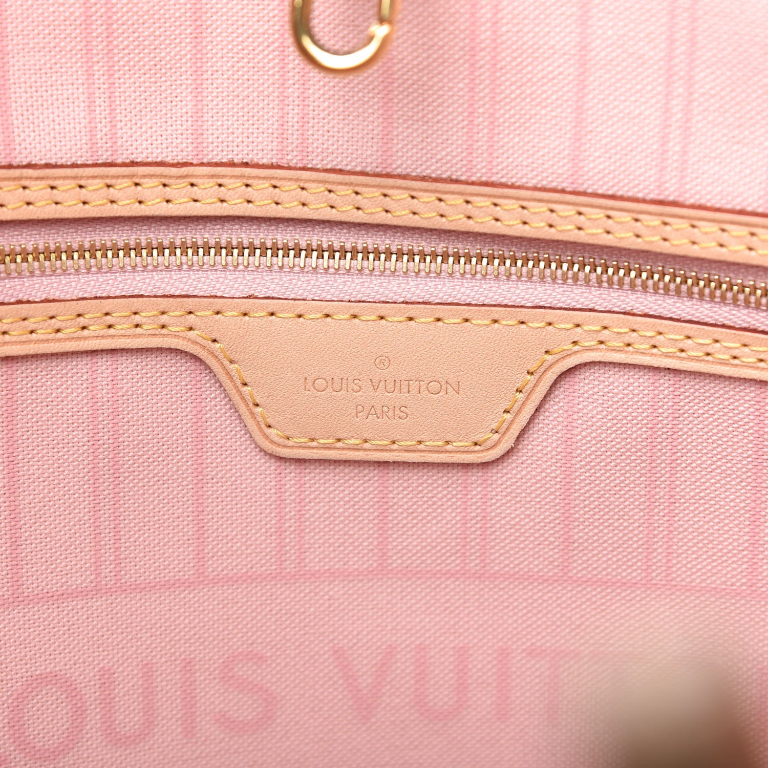 Louis Vuitton Damier Azur Neo Neverfull MM Rose Ballerine 8 of 11