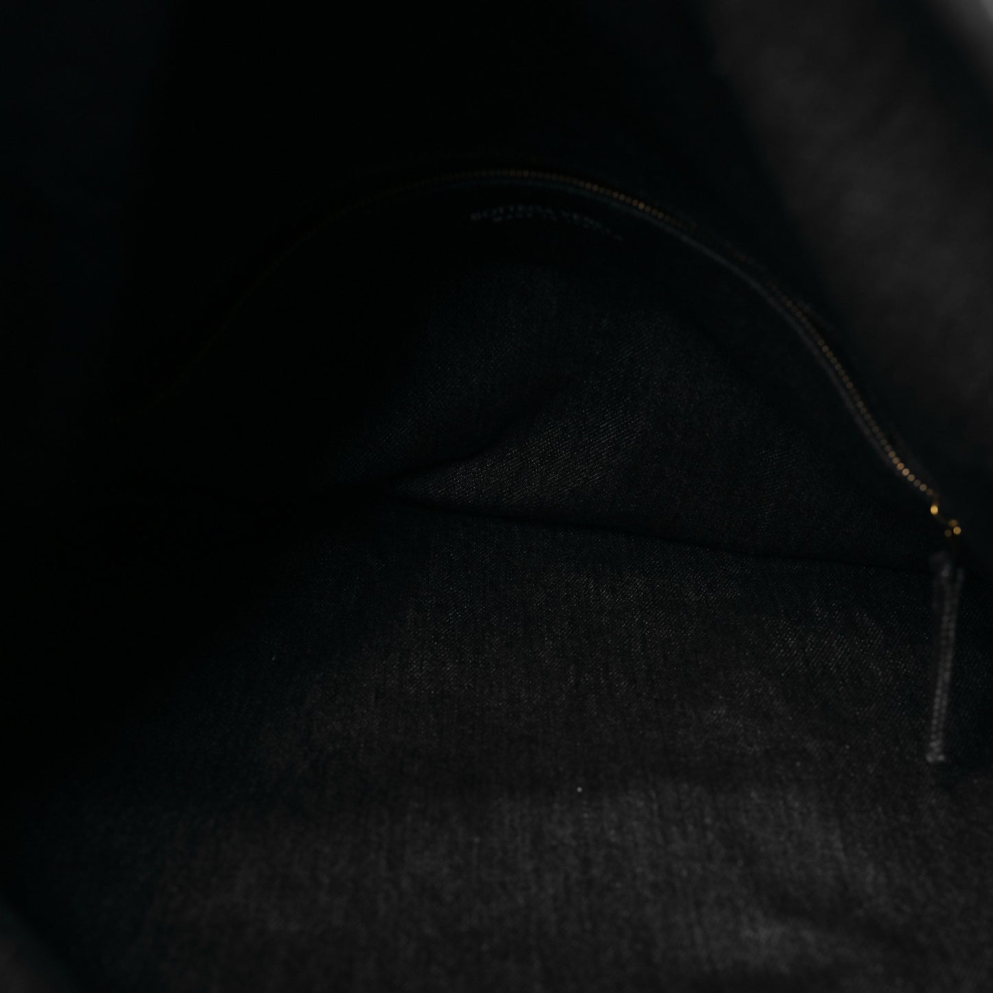 Denim Calfskin Intrecciato Large Hop Abyss Indigo