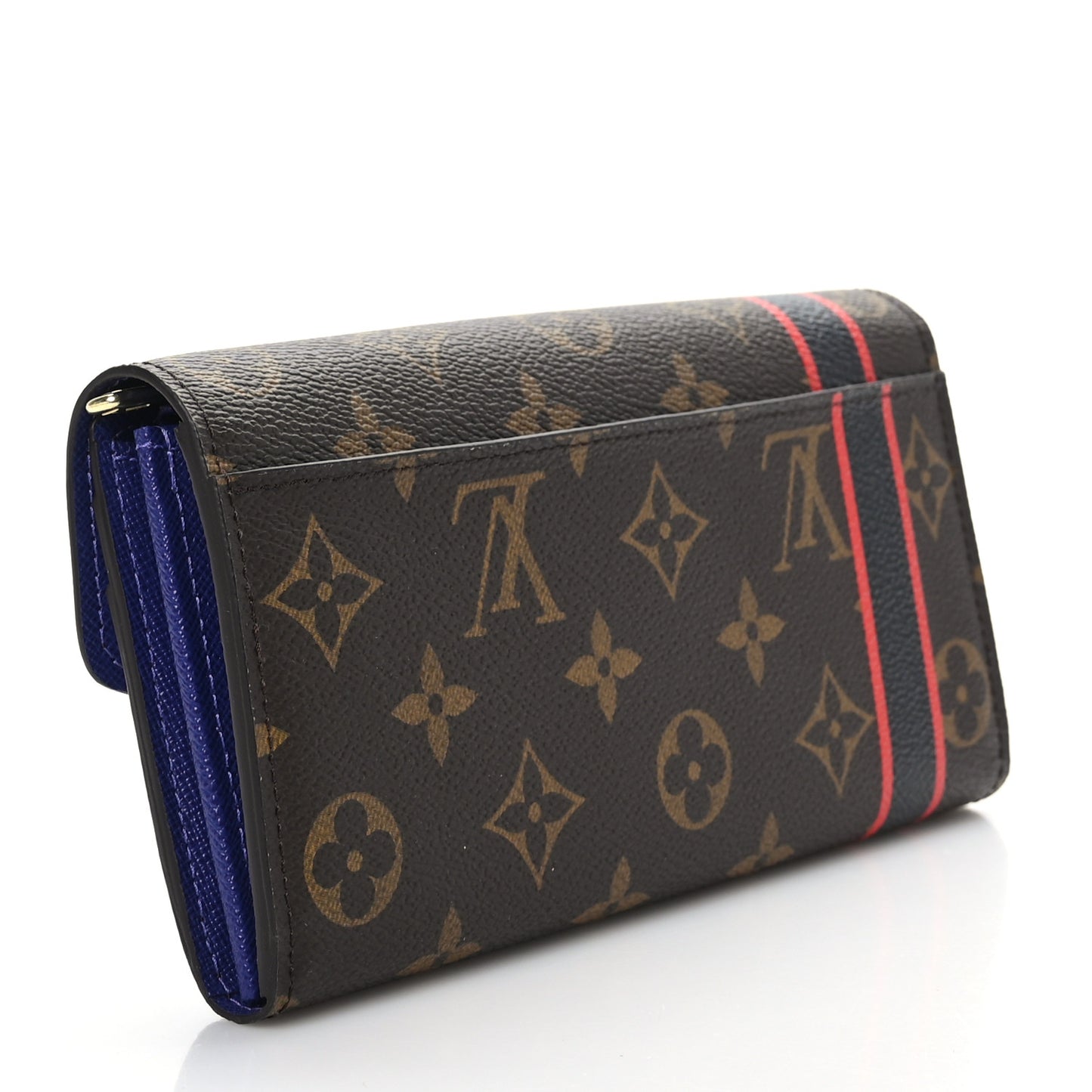 Monogram My LV Heritage Sarah Wallet NM Violet Fuchsia