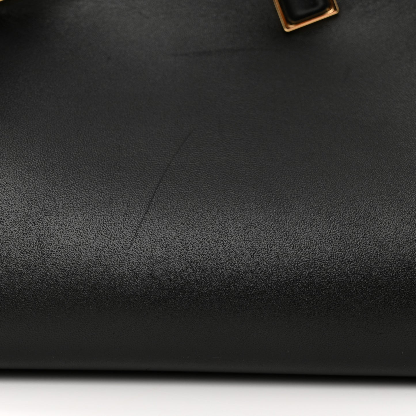 Shiny Nappa Small Fendi First Black