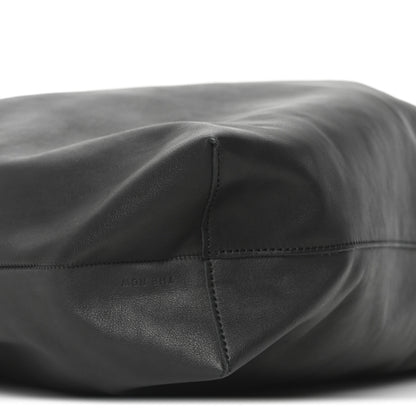 The Row Calfskin New Bindle Bag Black 9 of 10