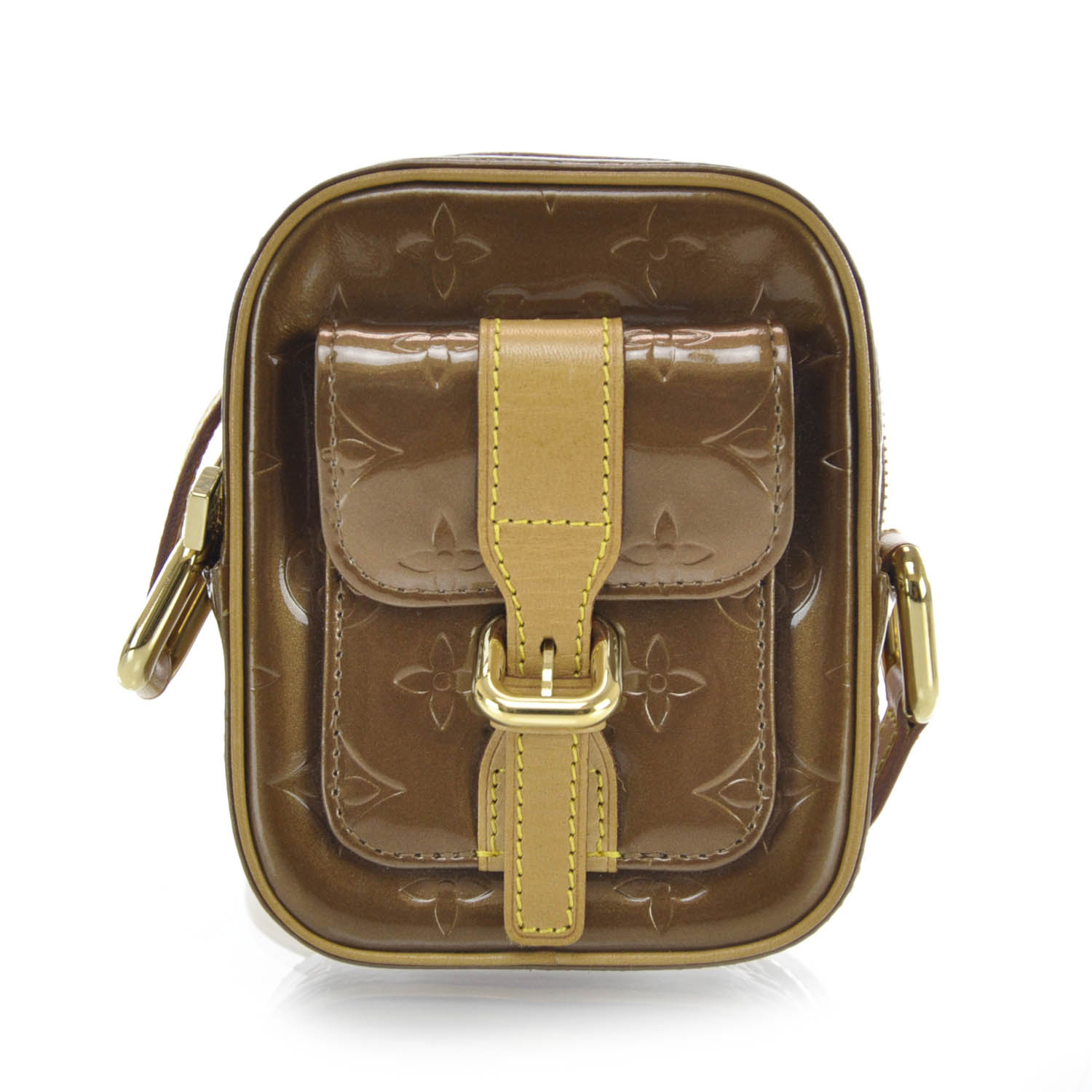 Louis Vuitton Vernis Christie PM Bronze 1 of 6