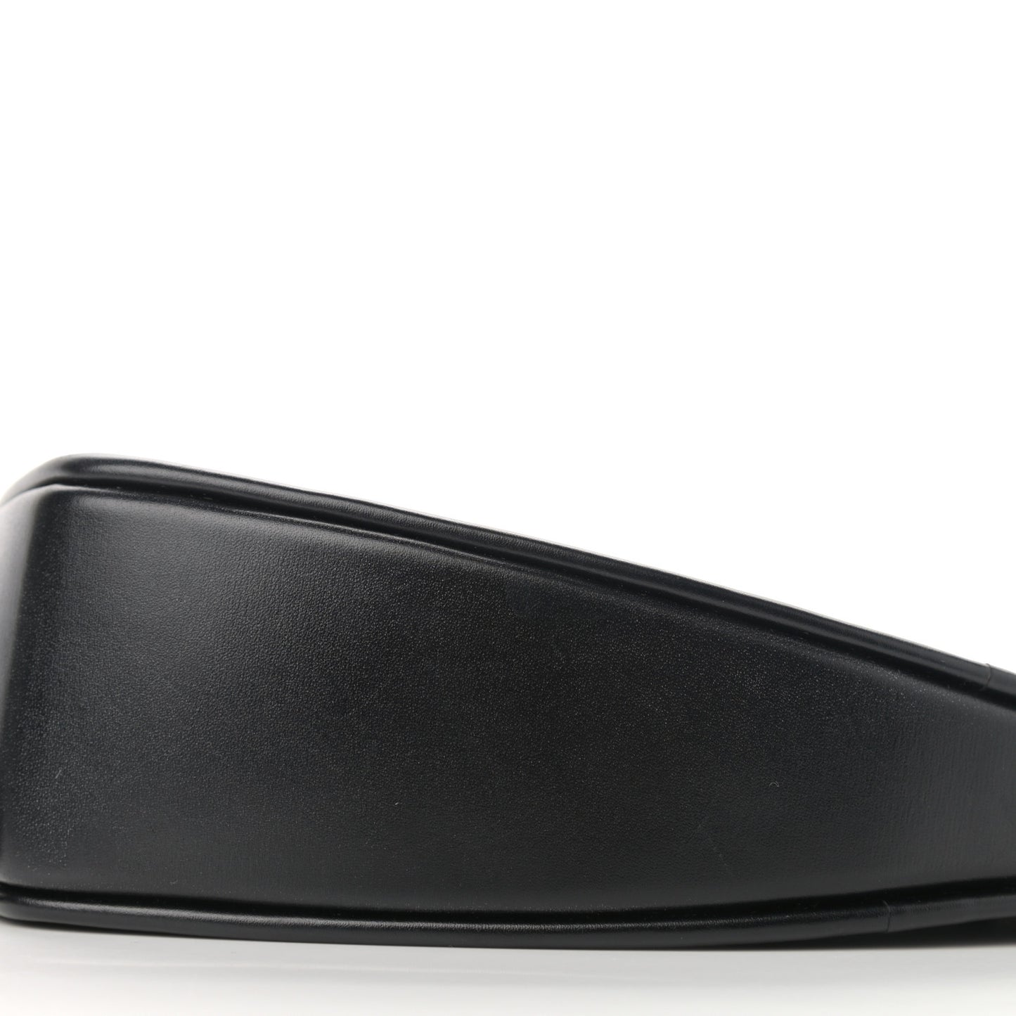Calfskin Heart Monogram Crossbody Black