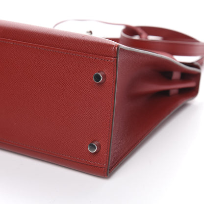 Hermes Epsom Kelly Sellier 32 Rouge Garance 20 of 27