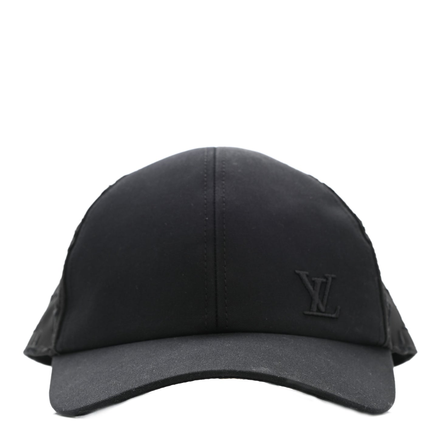 Monogram Mesh Cotton Cap L Black