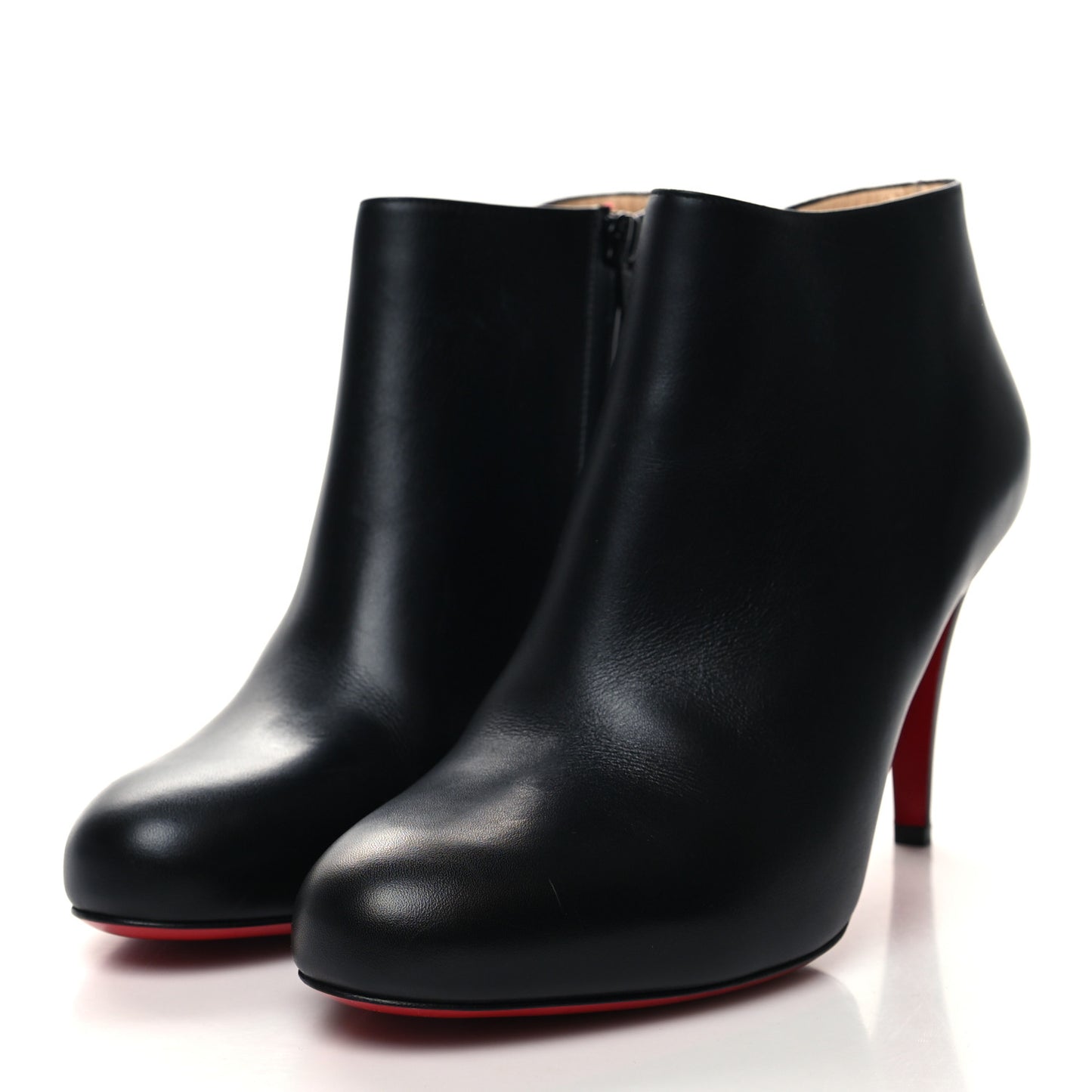 Calfskin Belle 85 Ankle Boots 40 Black