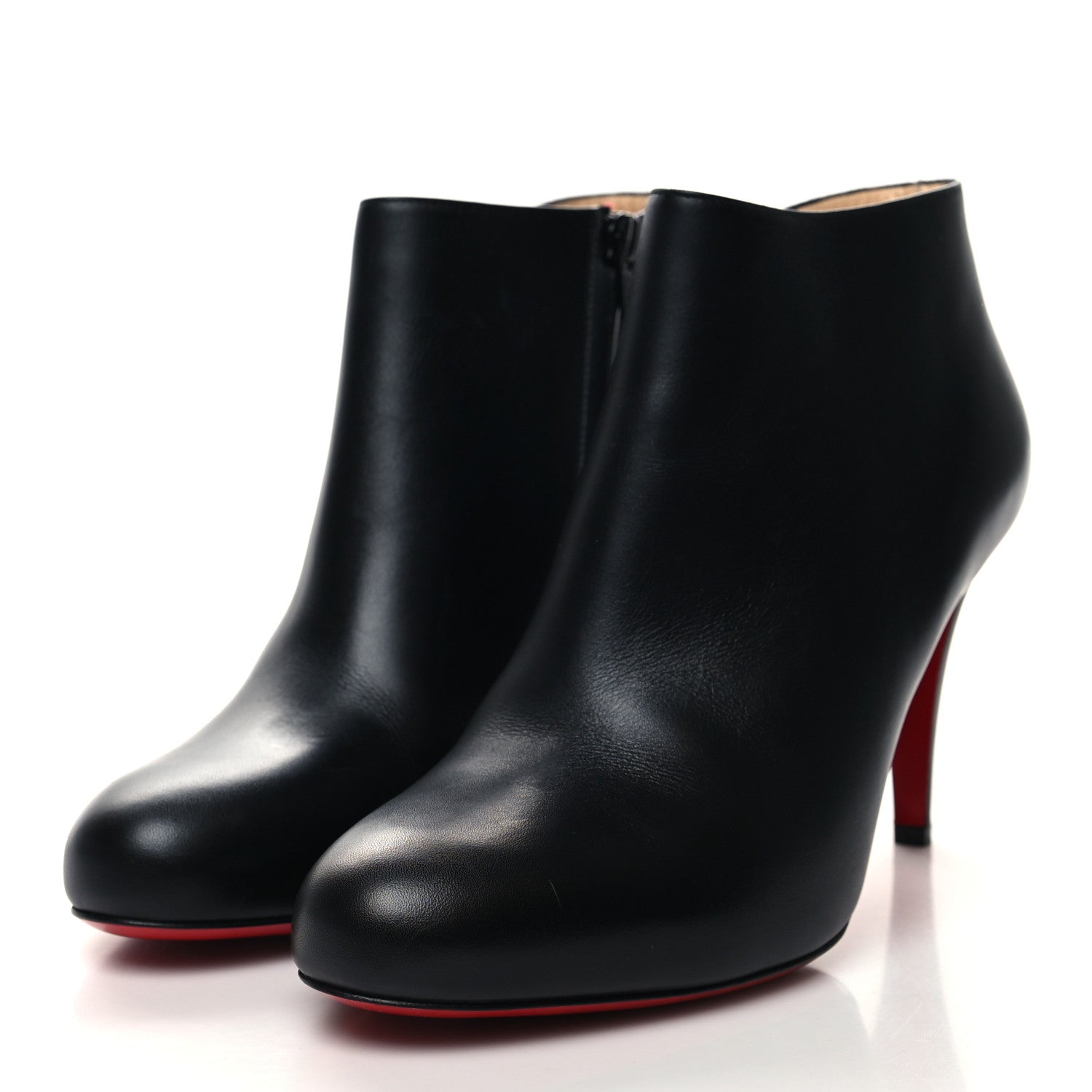 Christian Louboutin Calfskin Belle 85 Ankle Boots 40 Black 3 of 7