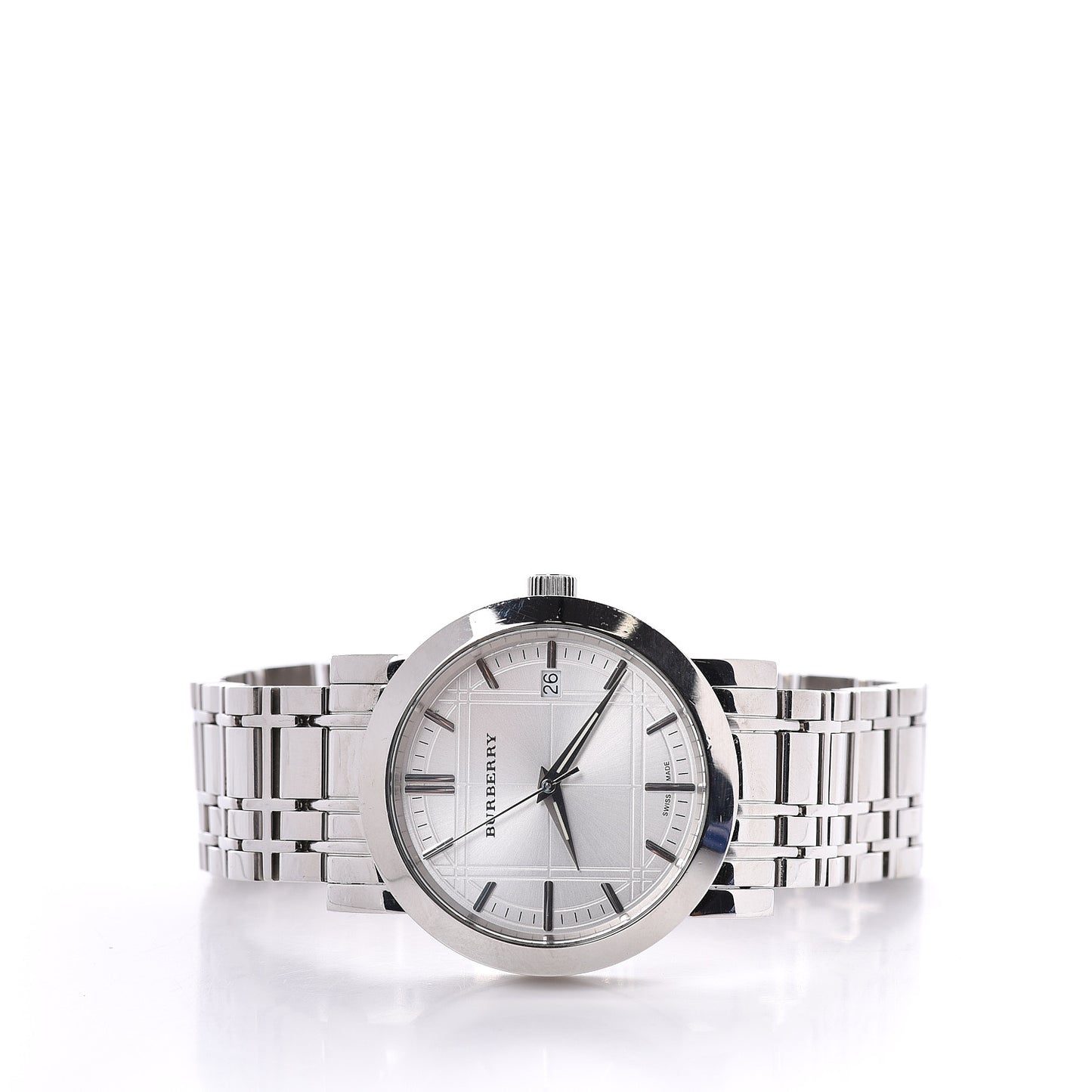 Stainless Steel 38mm Heritage Quartz Watch BU1350