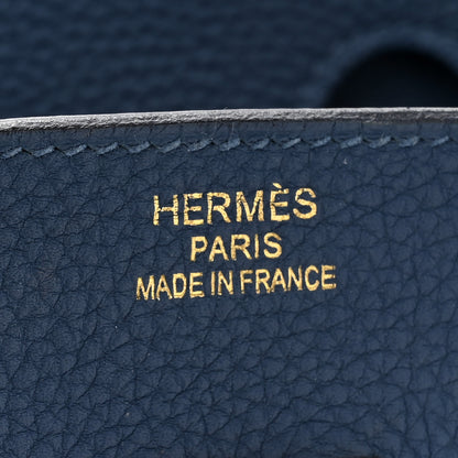 Hermes Togo Birkin 35 Deep Bleu 6 of 17