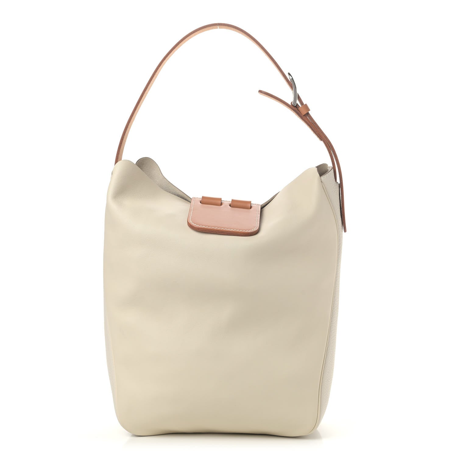 Hermes Swift Taurillon Clemence Vache Hunter Virevolte 24 Craie 1 of 9