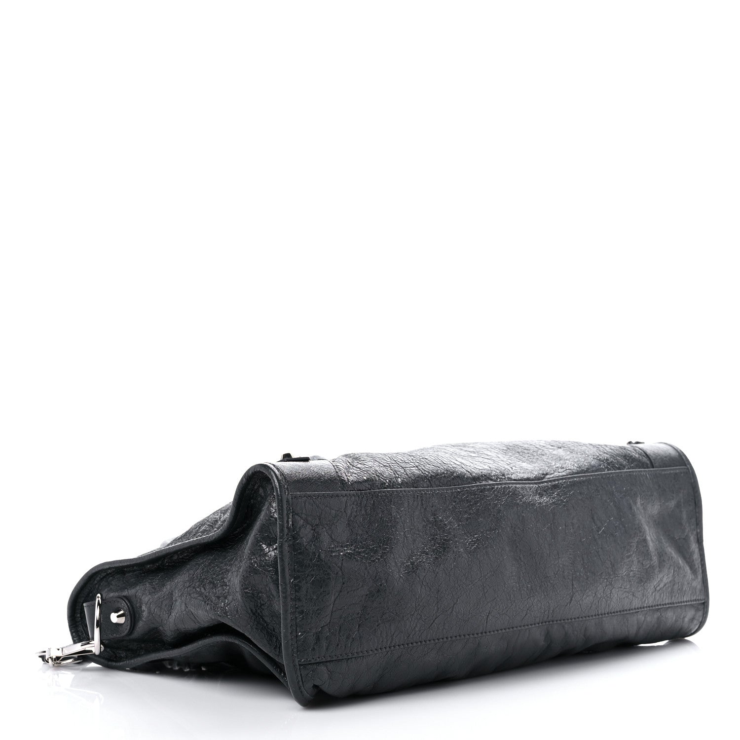 Balenciaga Agneau Classic Silver Hardware City Gris Fossile Anthracite 4 of 12