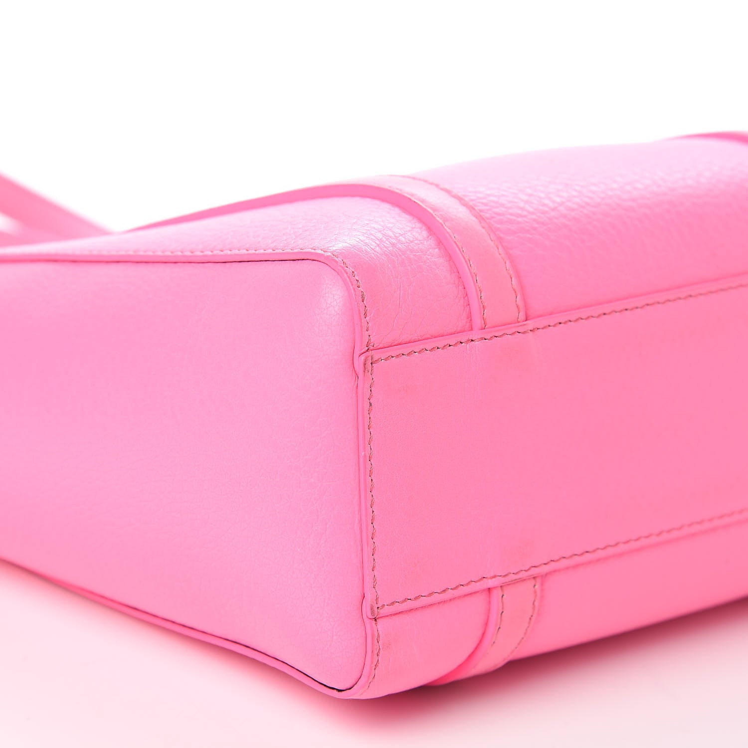Balenciaga Calfskin XXS Everyday Tote Neon Pink 8 of 13