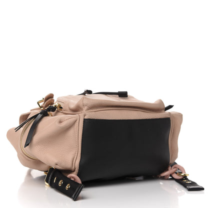 Burberry Deerskin Medium Rucksack Backpack Pale Apricot 3 of 15