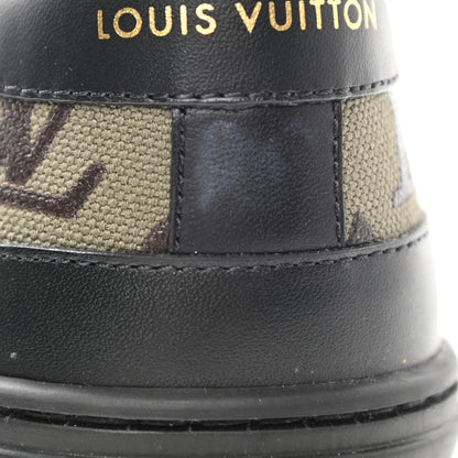 Louis Vuitton Calfskin Monogram Stellar Sneakers 35.5 Khaki 9 of 9
