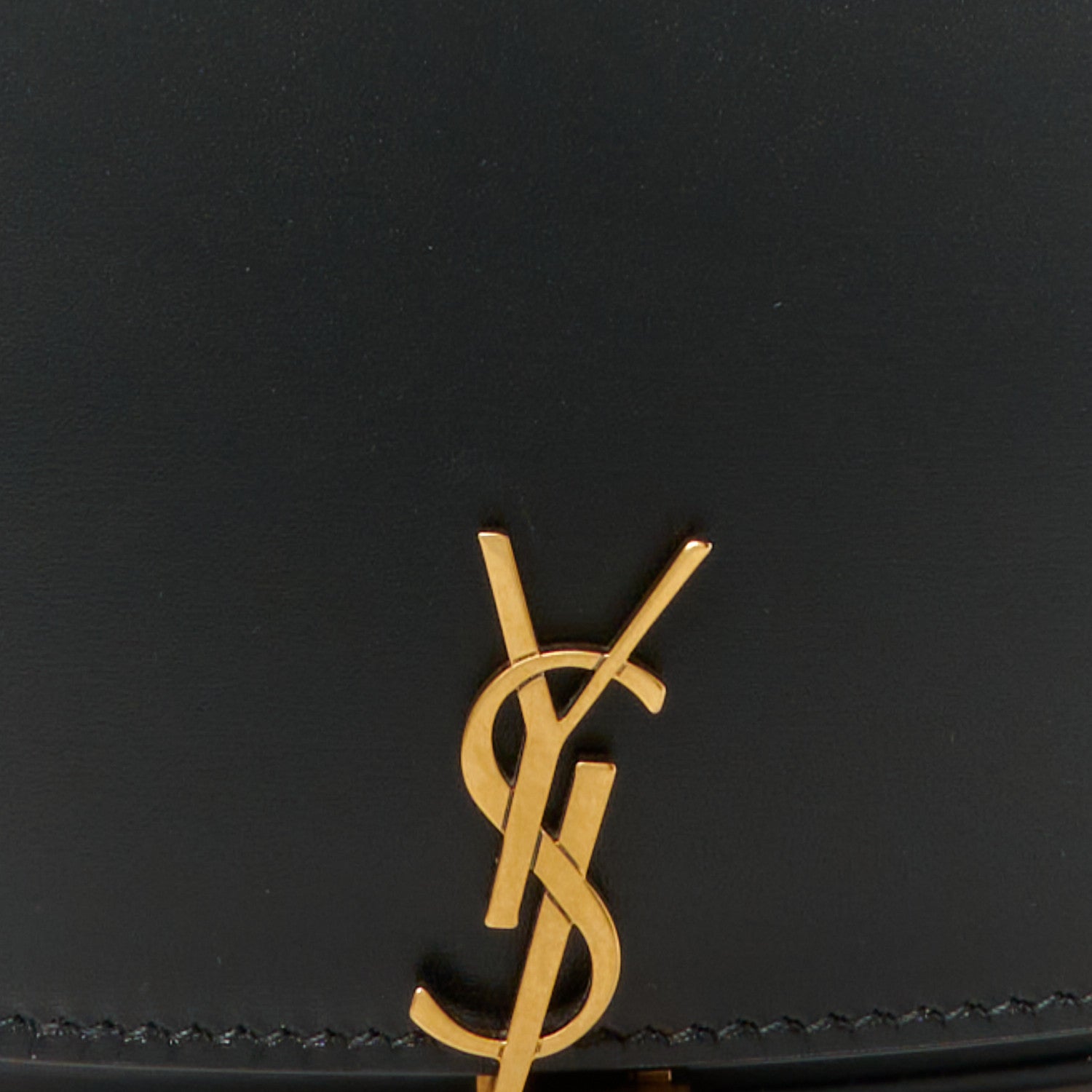 Saint Laurent Box Calfskin Mini Voltaire Shoulder Bag Black 9 of 12