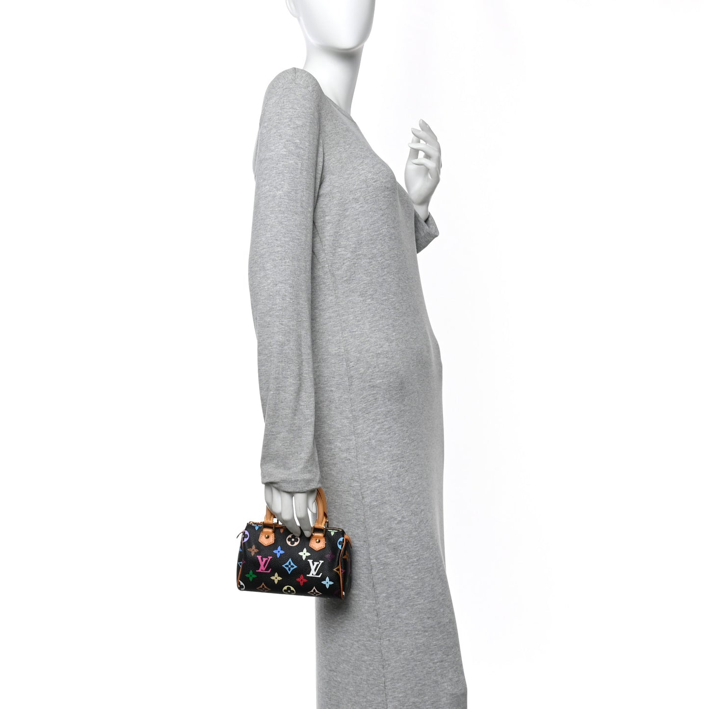 Monogram Multicolor Mini Sac HL Speedy Black