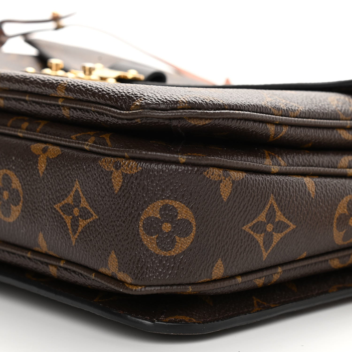Louis Vuitton Monogram Braided Pochette Metis Coquelicot 9 of 10
