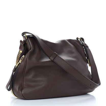 Tom Ford Calfskin Large Jennifer Dark Brown 3 of 10