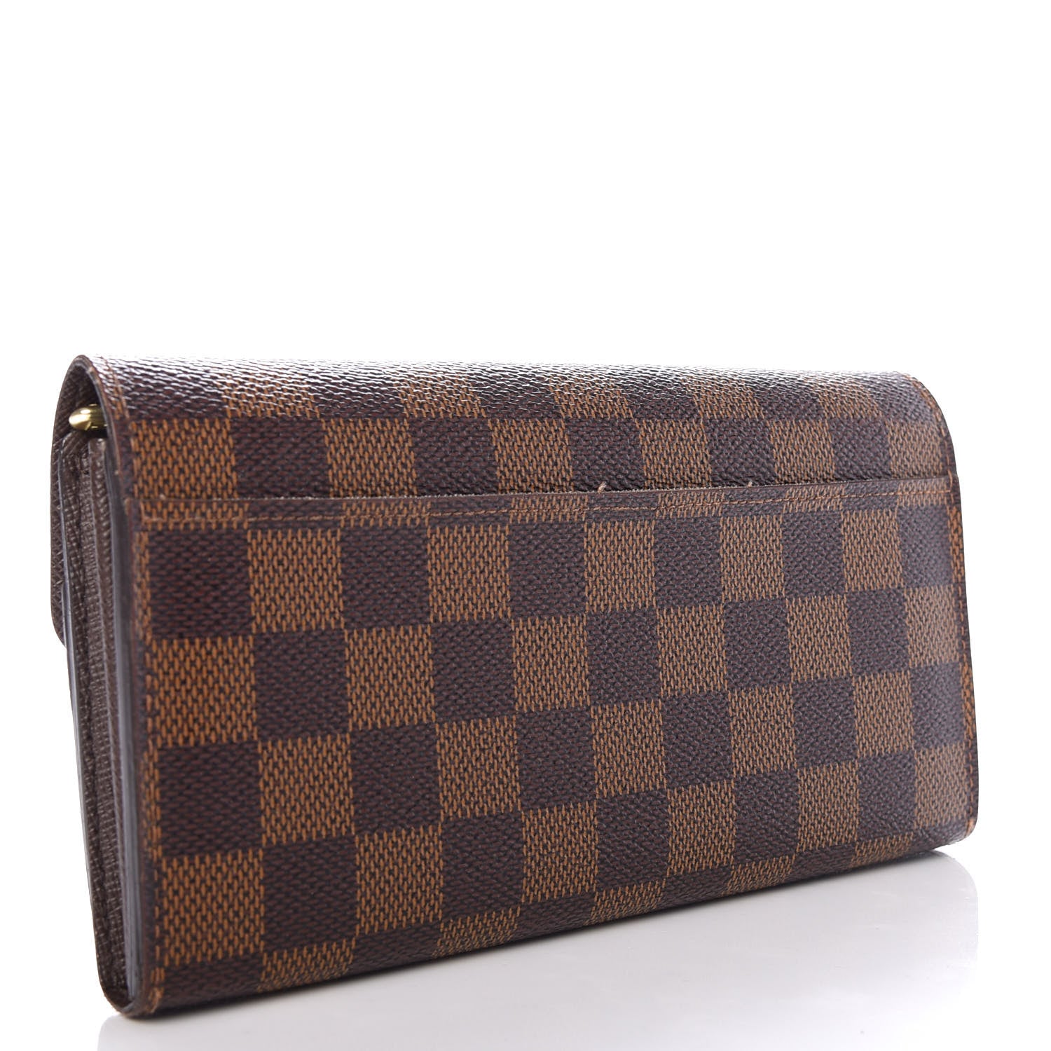 Louis Vuitton Damier Ebene Sarah Wallet NM 3 of 7