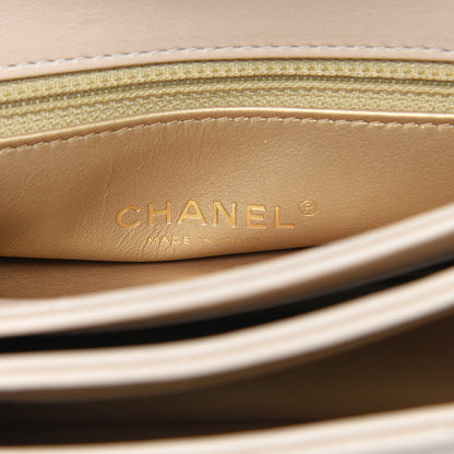 Chanel Lambskin Quilted Medium Trendy Spirit Top Handle Bag Beige 6 of 12