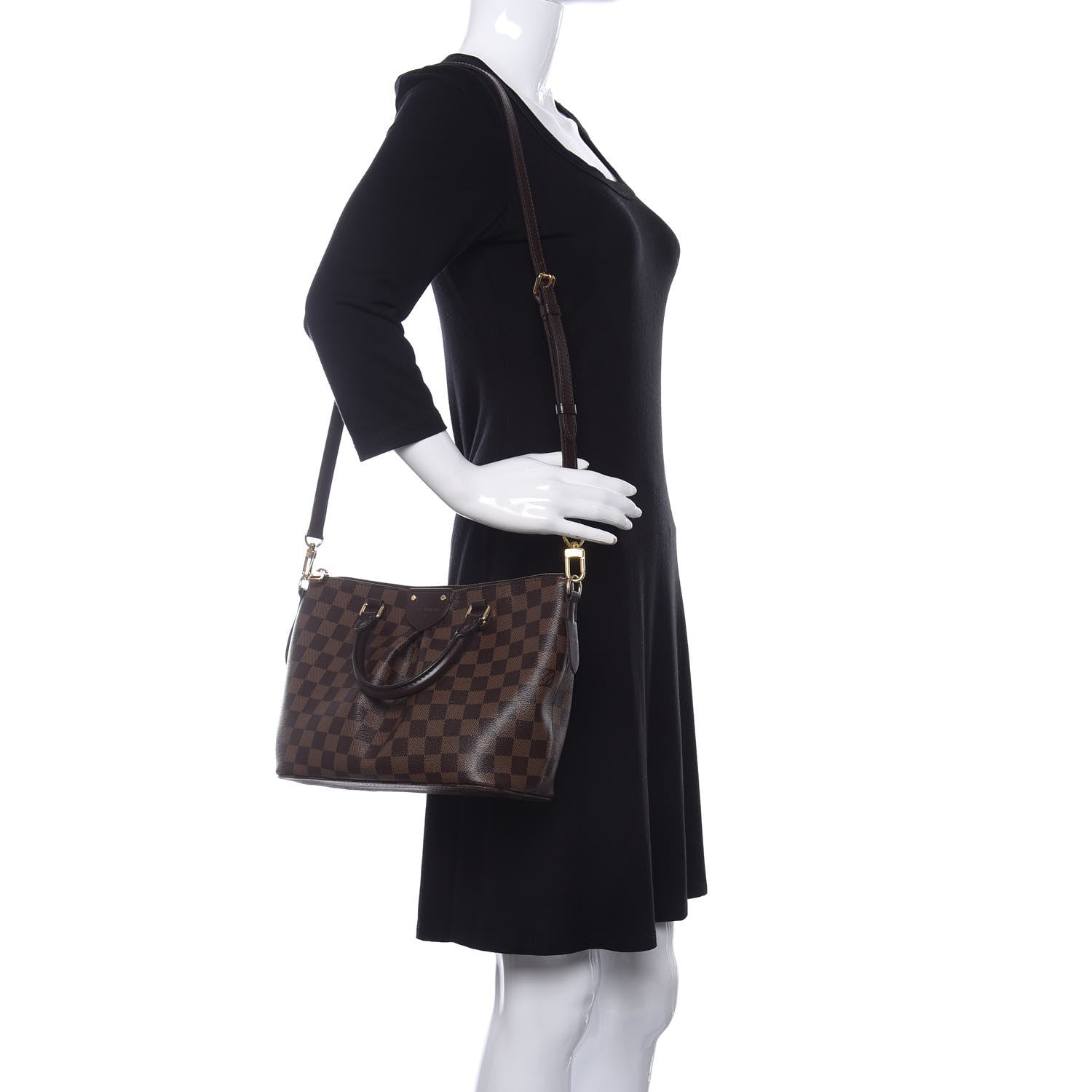 Louis Vuitton Damier Ebene Siena PM 2 of 10