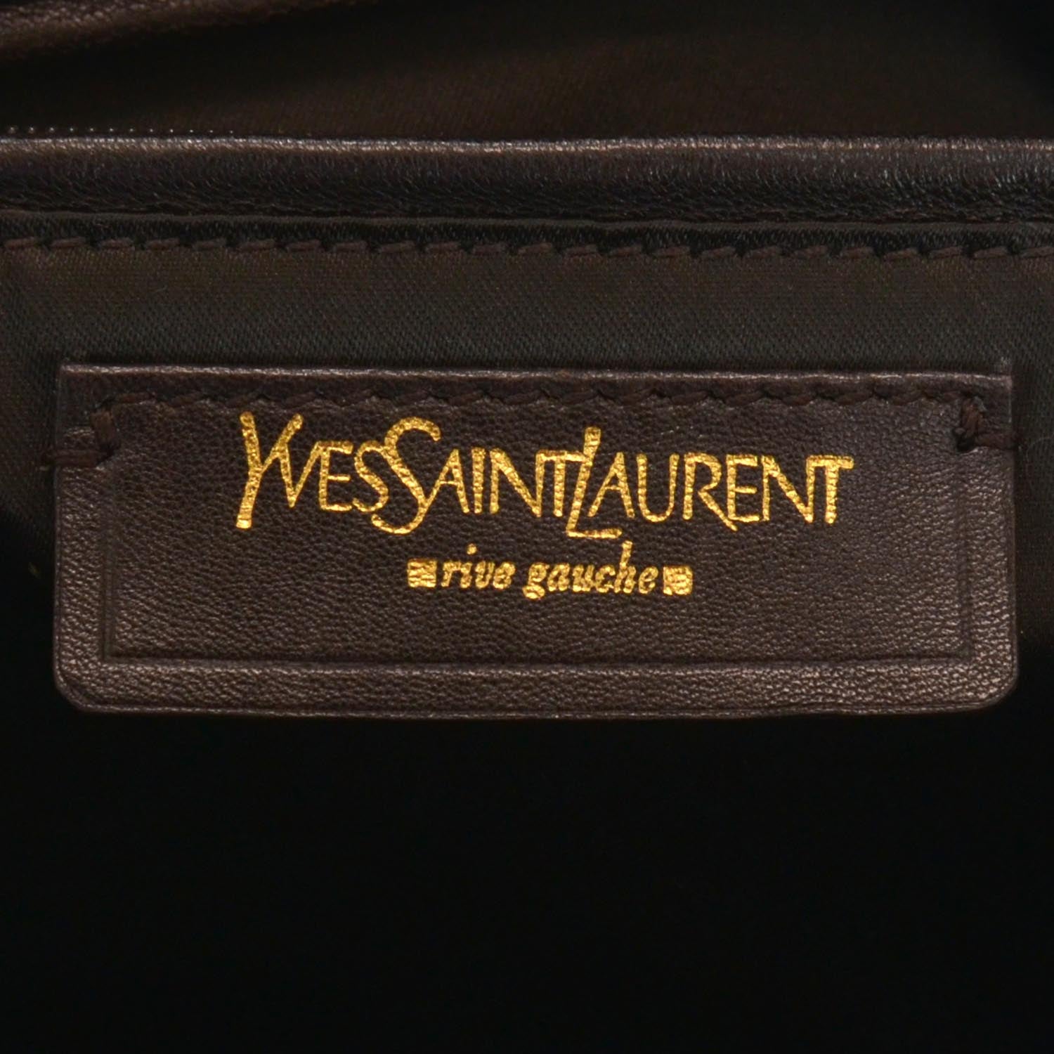 Saint Laurent Leather Large Muse Brown 5 of 7