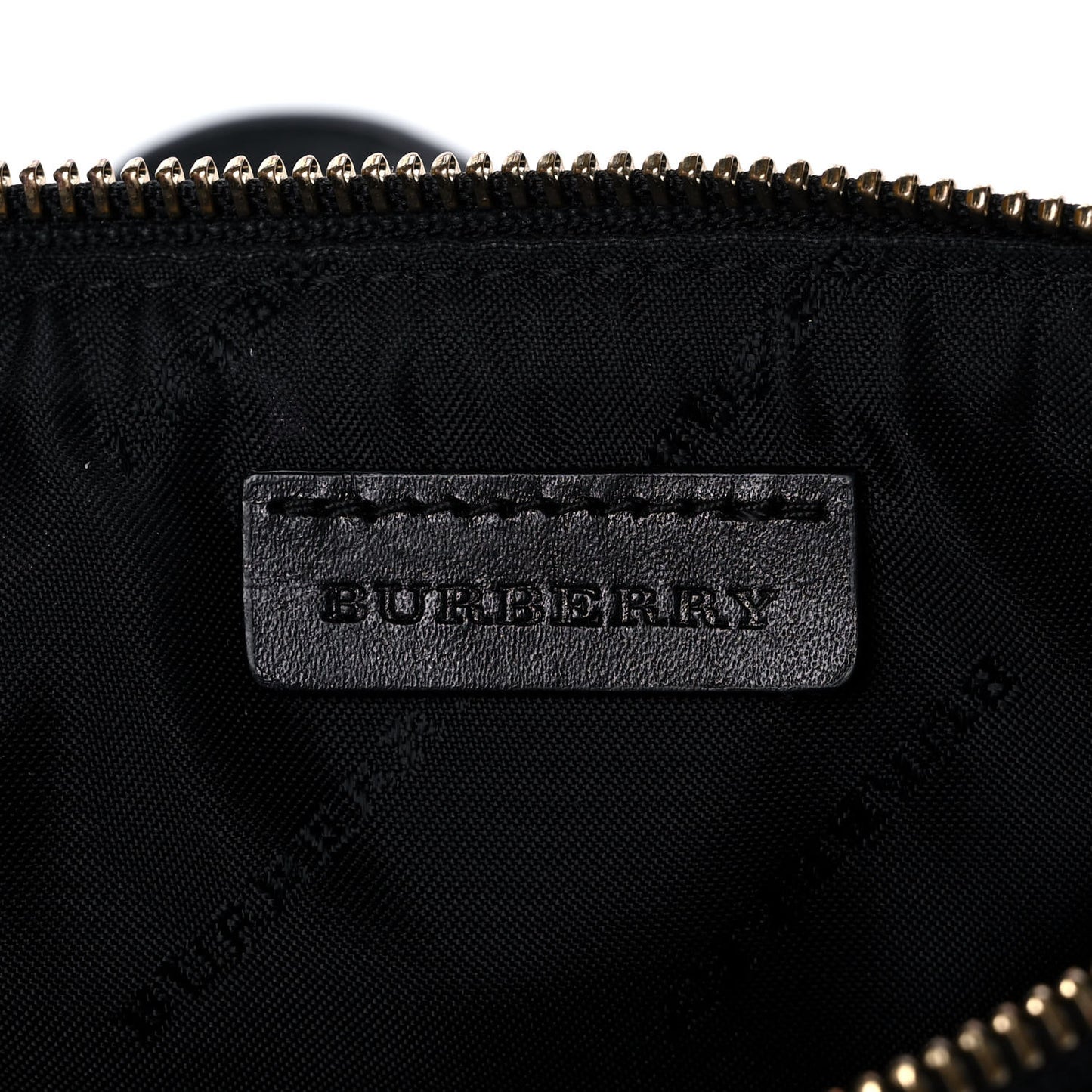 Haymarket Check Small Peyton Crossbody Clutch Bag Black
