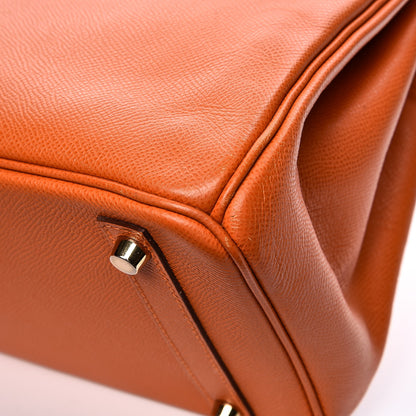 Hermes Epsom Birkin 30 Orange 37 of 41