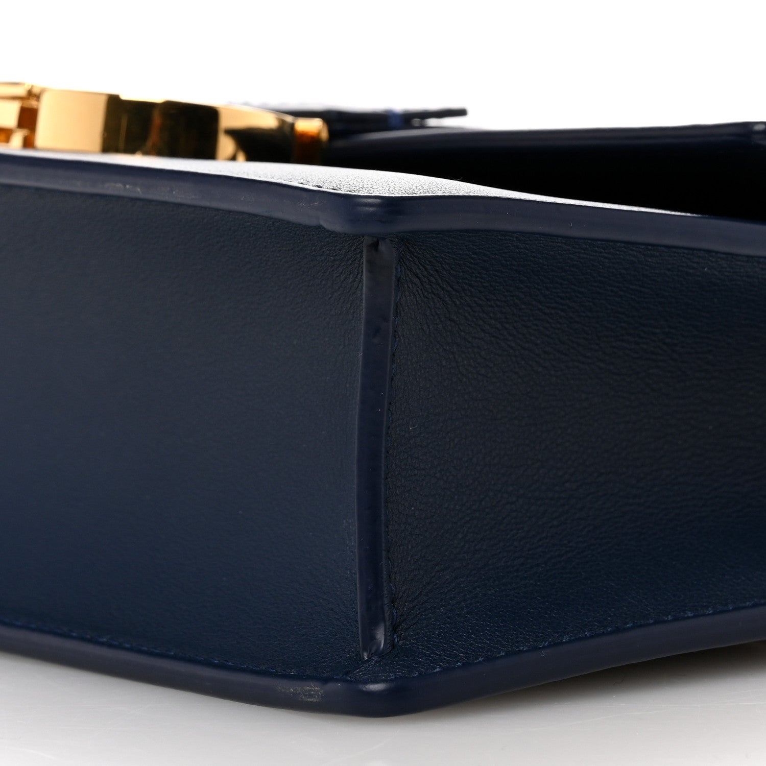 Christian Dior Calfskin 30 Montaigne East West Chain Flap Bag Blue 7 of 10