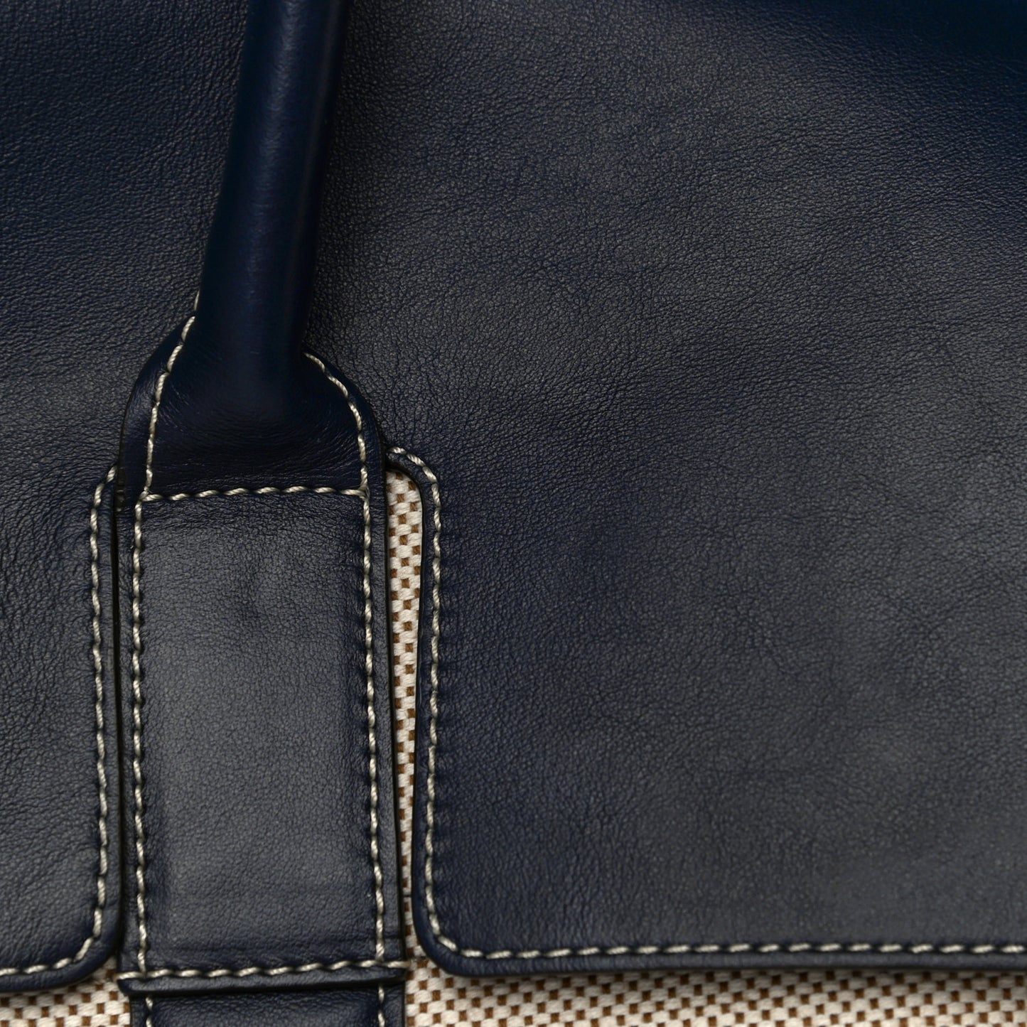 Calfskin Canvas Heritage Bayswater Midnight