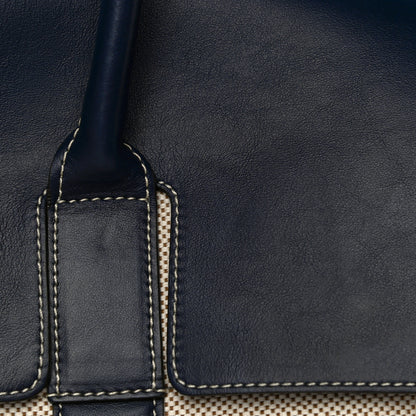 Mulberry Calfskin Canvas Heritage Bayswater Midnight 13 of 16