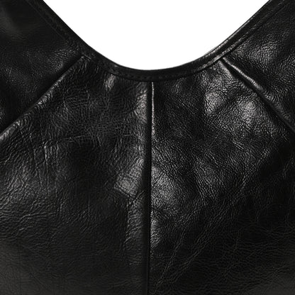 Saint Laurent Buffalo Horn Small Mombasa Hobo Black 8 of 10