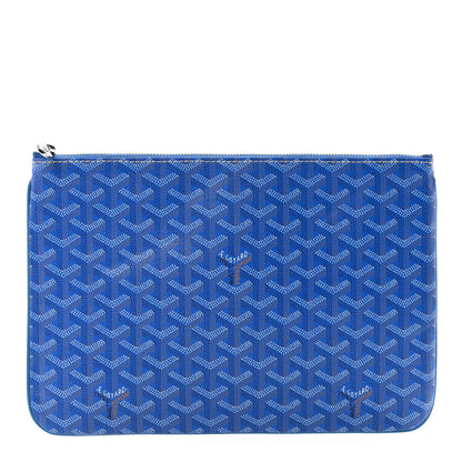 Goyard Goyardine Senat Pochette MM Sky Blue 1 of 7