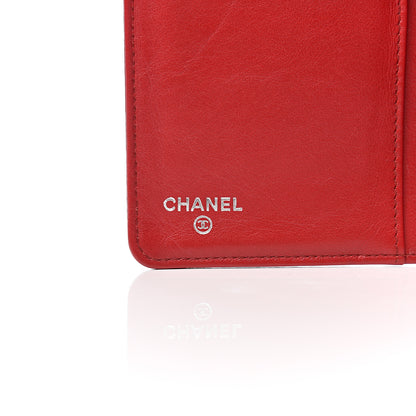 Chanel Caviar Timeless CC Yen Wallet Red 5 of 12