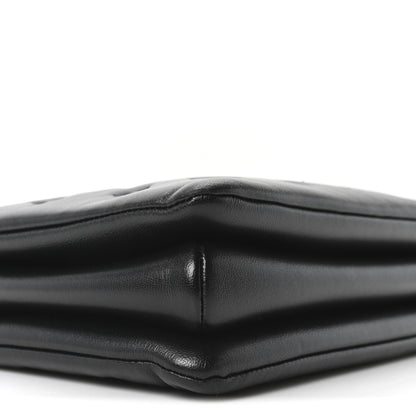 Louis Vuitton Lambskin Embossed Monogram Coussin PM Black 8 of 9