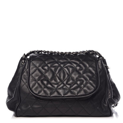 Chanel Caviar Quilted Timeless Accordion Flap Black 1 of 13