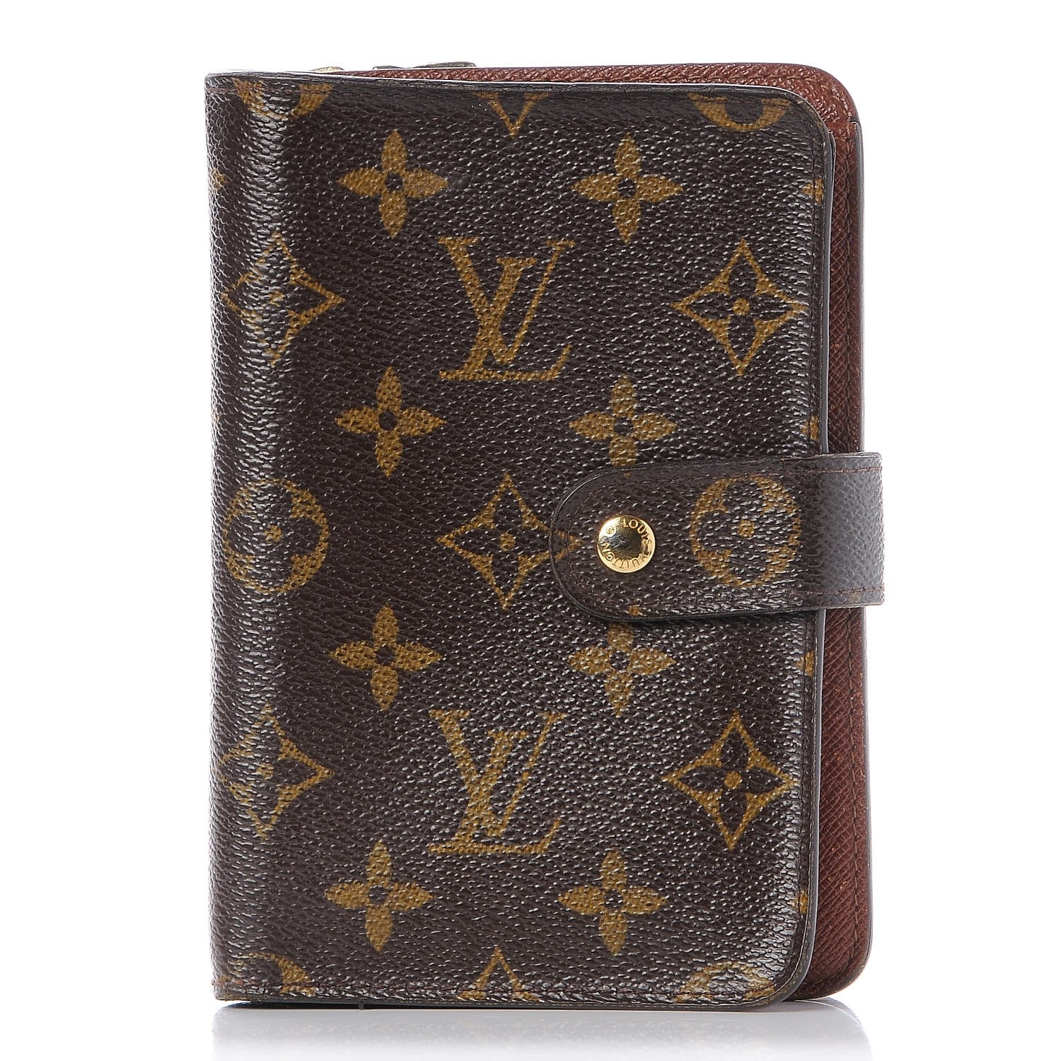 Louis Vuitton Monogram Porte Papier Zippe Wallet 1 of 8