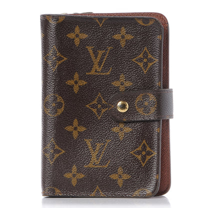 Louis Vuitton Monogram Porte Papier Zippe Wallet 1 of 8